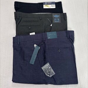 Lot of 3- pairs of man’s dress pants Murano , Perry Ellis ,Daniel Cremiux